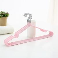 ราคา ไม้แขวนเสื้อสแตนเลส ไม้แขวนเสื้อ ไม้แขวนสแตนเลส เคลือบซีลีโคนกันลื่น ผู้ใหญ่40cm 20cm แพ็ค5 10ชิ้น (16748934740)