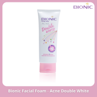 ราคา Bionic Facial Foam Acne Double White 80g โฟมล้างหน้าไบโอนิค (20069163775)