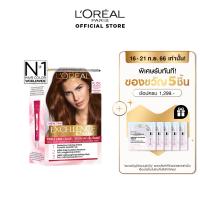 ราคา ลอรีอัล ปารีส เอกซ์เซลเลนซ์ ครีมเปลี่ยนสีผม เฉดสีมะฮอกกานี LOREAL PARIS EXCELLENCE CRÈME MAHOGANY SHADE ยาย้อมผม ทำสี สีย้อมผม (825369)