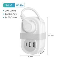 ราคา แถบไฟขนาดเล็กพร้อมพอร์ต USB 3พอร์ต ORICO แถบ Steker Pipih แบบพกพา2ช่องพร้อมสายไฟต่อไฟกระชาก120ซม ไม่มีตัวป้องกันสำหรับโมเดลเรือสำคัญในการเดินทาง (18602357056)