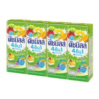ราคา DUTCHMILL ดัชมิลล์ นมเปรี้ยว รสผลไม้รวม 180 มล แพ็ค 4 กล่อง (10475062535)