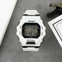 ราคา นาฬิกาข้อมือ นาฬิกาแฟชั่น นาฬิกาดิจิตอล นาฬิกาสายยาง ส่งจากไทย (19528488450)