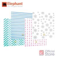 ราคา Elephant แฟ้มใส แฟ้มซองพลาสติก 6 ช่อง ไฟล์ไอเดีย F06P A4 คละสี จำนวน 1 แฟ้ม (895472441)