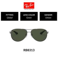 ราคา Ray Ban Polarized RB8313 004 N5 size 61 แว่นตากันแดด (13663823)