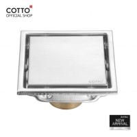 Cotto ตะแกรงน้ำทิ้งสเตนเลสเหลี่ยม รุ่น CT6403Z2P(HM)