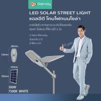 ราคา Randy ไฟLED ไฟถนนโซล่าเซลล์ SolarLight ไฟโซล่าเซลล์ โคมไฟถนน แอลอีดี สปอร์ตไลท์ โซล่าเซลล์ กันน้ำ สปอตไลท์ พลังงานแสงอาทิตย์ Solarcell 100W 200W 300W 400W (11223871719)