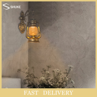 ราคา วินเทจ LED โคมไฟติดผนังโคมไฟยุ้งข้าวย้อนยุคน้ำมันก๊าดโคมไฟติดผนังสไตล์ยุโรปโบราณ (19340722887)