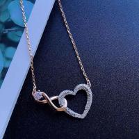 ราคา สร้อยคอ Swarovski Infinity Heart Necklace สวารอฟสกี้ สวารอฟ ของขวัญ ของแท้ 100 พร้อมส่ง (6773992173)