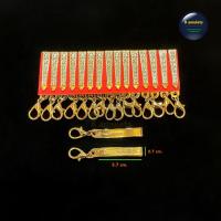 ราคา แหนบห้อยพระสแตนเลสแท้ สีทองไมครอน พร้อมห่วงคล้องก้ามปู (14889278772)