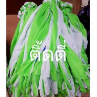 ราคา ถุงมือเชียร์กีฬาสี สีเขียว ขาว (17017694392)