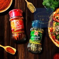ราคา แพ็คคู่ อิตาเลี่ยน สุดคุ้ม พริกปาปริก้า 45 g ออริกาโน 10 g หรือ กระเทียมป่น 50 g ง่วนสูน ตรามือที่ 1 Italian Buddle Set 45 g Paprika 10 g Oregano or 50 g Garlic Powder (11296553622)