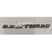 ราคา BP โลโก้ 2 5 DI TURBO ติด D max 2002 2006 สีชุบโครเมี่ยม ราคาต่อชุด (2154758657)