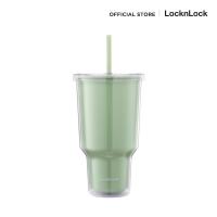 ราคา LocknLock แก้วน้ำพลาสติก 2 ชั้น พร้อมหลอด Double Wall Cold Cup ความจุ 1 L รุ่น HAP527 (20410630123)
