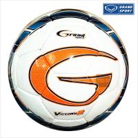ราคา GRAND SPORT ฟุตบอลหนังเย็บ รุ่น Victory 2 ขนาดเบอร์4 สินค้าเคลียร์สต๊อก พร้อมเข็มและตาข่าย (20229964157)