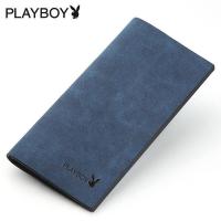 ราคา Playboy Men S Wallet Long Multi Card Slot Wallet Frosted High Quality Card Holder Men S Wallet Large Capacity Brand Leather Men S For Wallet (14978410583)