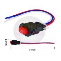 ราคา สวิทช์ไฟผ่าหมาก สวิทซ์ไฟฉุกเฉิน รีเลย์ไฟเลี้ยวปรับระดับ ใส่ได้กับมอเตอร์ไซค์ทุกรุ่น เช่น WAVEM SLAZWAVE100MSXCLICKSCOOPYMIOFINO พร้อมส่ง (17999087450)