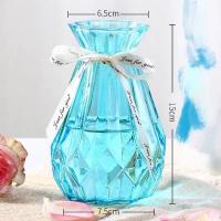 ราคา พร้อมส่ง แจกันดอกไม้ แจกันแก้วโปร่งใส ตกแต่งห้องนั่งเล่นให้เรียบง่าย แจกันดอกไม้สไตล์เกาหลีมินิมอล วินเทจ (7921176786)