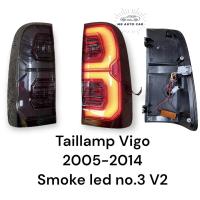 ราคา ไฟท้าย vigo led ปี2005 2014 ไฟท้ายแต่ง Vigo Taillamp Hilux Vigo smoke led no 3 (18070630168)