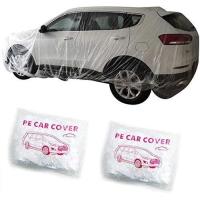 ราคา ผ้าคลุมรถพลาสติก ผ้ายางคลุมรถ ผ้าคลุมรถยนต์ ผ้าคลุมรถแบบใช้แล้วทิ้ง ฝาครอบรถโปร่งใส ขนาดใหญ่ ใช้สำหรับกันฝุ่นกันน้ำ พร้อมส่ง (9069334394)