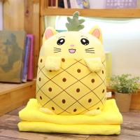 ราคา หมอน หมอนผ้าห่มผลไม้ มีที่สอดมือ น่ารัก นุ่ม มีผ้าห่ม พร้อมส่ง ซื้อเป็นของขวัญ ตัวหมอน จัมโบ้ (18974553665)