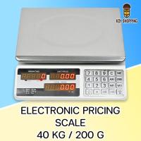 ราคา DIGITAL SCALE 40KG เครื่องชั่ง 2 จอ เครื่องชั่งน้ำหนักดิจิตอล ใช้ในครัวเรือน แบบคำนวณราคาได้ เครื่องชั่งดิจิตอล (19063605840)