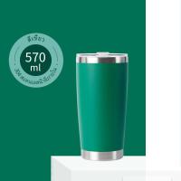 ราคา แก้วเยติสีพื้น ขนาด 20 ออนซ์ แก้วเก็บความร้อน เย็น ผิวด้าน ตัดขอบสีเงินน่าใช้ แก้วเก็บอุณหภูมิ (19847598312)