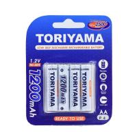 ราคา ถ่านชาร์จ Toriyama AA 1200mAh Ni Mh แพ็ค 4 ก้อน (741180699)