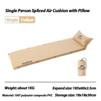 ราคา Naturehike ที่นอนเป่าลมอัตโนมัติพร้อมหมอนพับแบบพกพาสำหรับหนึ่งคน สองคน เบาะลมเป่าลมอัตโนมัติ แผ่นรองนอนแบบหนานุ่มสบาย (13204980241)