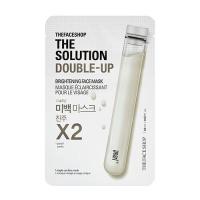 ราคา THE FACE SHOP THE SOLUTION DOUBLE UP BRIGHTENING FACE MASK (9959696820)