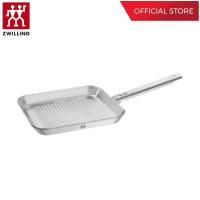 ราคา ZWILLING กระทะย่างสแตนเลสสตีล ทนทาน 24x24 ซม สีเงิน N40996024 (313003384)