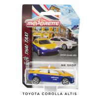 ราคา โมเดลรถ TAXI แท็กซี่ majorette โมเดลรถเหล็ก TOYOTA COROLLA ALTIS รถแท็กซี่ THAI TAXI ลิขสิทธิ์แท้100 โมเดลรถแท็กซี่ (15832102998)