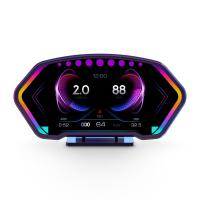 ราคา OBD2 GPS SlopeMeter Smart Gauge สมาร์ทเกจ Digital Meter Display F8 Plus HUD Speedometers เกจวัดรถยนต์ วัดความร้อน (20424125546)