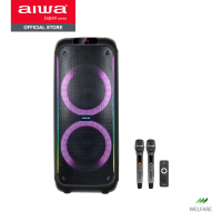 ราคา ผ่อน 0 AIWA PSP 1212 Bluetooth Speaker ลำโพงบลูทูธปาร์ตี้ (20231168966)