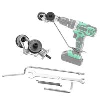 ราคา เครื่องตัดเพลทสว่านไฟฟ้า กรรไกรตัดโลหะแผ่น เครื่องตัดแผ่นโลหะ กรรไกรตัดสังกะสี ตัดแผ่นโลหะ หัวต่อสว่าน 2หัว สำหรับตัดเหล็ก อัลลอย พลาสติก เหมาะสำหรับสว่านไฟฟ้า12V 24V กรรไกรตัดแผ่นเหล็กไฟฟ้า สําหรับตั