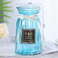ราคา พร้อมส่ง แจกันดอกไม้ แจกันแก้วโปร่งใส ตกแต่งห้องนั่งเล่นให้เรียบง่าย แจกันดอกไม้สไตล์เกาหลีมินิมอล วินเทจ (7921176785)