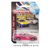 ราคา โมเดลรถ TAXI แท็กซี่ majorette โมเดลรถเหล็ก TOYOTA COROLLA ALTIS รถแท็กซี่ THAI TAXI ลิขสิทธิ์แท้100 โมเดลรถแท็กซี่ (15832103000)