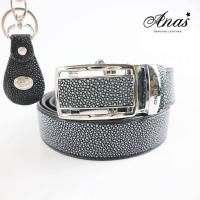 ราคา Stingray Leather เข็มขัดหนังปลากระเบนแท้ กระเบนขัด กระเบนเรียบ คุณภาพสูง 1 5 นิ้ว สีดำ แถมพวงกุญแจปลากระเแบน มูลค่า 150 บาท รับประกันสินค้า (8026383973)