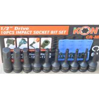 ราคา KONY เดือยโผล่หกเหลี่ยม ชุดบล็อกเดือยโผล่ 1 2 4หุน รุ่น 6 เหลี่ยม 10ตัวชุด รุ่นยาว (12850866626)