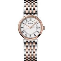 ราคา MIDO Dorada Quartz Ladies Watch 25mm รุ่น M033 210 22 013 00 กุหลาบทอง (20307199262)