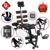 ราคา B G เครื่องออกกำลังกาย Six Pack Care NEW เครื่องบริหารหน้าท้อง รวมรุ่น สีดำ ส้ม สีเทา ส้ม ออกกำลังกาย อุปกรณ์ออกกำลังกาย คละสี (20264627721)