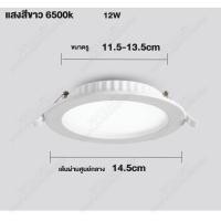 ราคา FUTR LGT โคมไฟเพดาน โคมไฟฝ้าติดเพดานแสงขาววอร์ม LED กลม โคมฝังฝ้า โคมติดเพดาน รุ่น ไฟดาวน์ไลท์ LED เพดาน หลอดไฟเพดาน 5w 9W 18w 24W (17398369036)