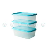 ราคา Super Lock กล่องถนอมอาหาร 1050 ml 3 ใบ ฝาปิด Chef Box 6073 เข้าไมโครเวฟได้ กล่องเก็บอาหาร กล่องไมโครเวฟ Lunch box (6829520091)
