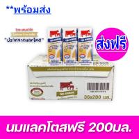 ราคา ส่งฟรี x1ลัง Exp 01 05 2024Thai Denmark Lactosetree นมวัวแดง แลคโตฟรี ขนาด 200มล ยกลัง 1 ลัง รวม 36 กล่อง (17584324425)
