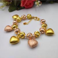 ราคา jewelryshop365 K491 สร้อยข้อมือ3 กษัตริย์ทรงกลมลายเม็ดจีบห้อยตุ้งติ้งหัวใจ ขนาดเม็ด 10 มิล (18195888144)
