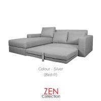 ราคา ZEN Collection ส่งฟรี กทม ปริมณฑล โซฟา Sofa Bed 3ที่นั่ง ขนาด 2 35m 2ที่นั่ง ขนาด 1 70m POLO โซฟาเบ้ด พับนอนได้ (20261378656)