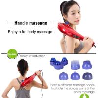 ราคา Overpower shop Dolphin electric massage machine เครื่องนวดไฟฟ้าปลาโลมา เครื่องนวด ที่นวด นวดไฟฟ้า เครื่องนวดอัตโนมัติ มาพร้อมหัวเปลี่ยน3แบบ (20348063573)