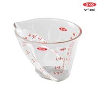 ราคา OXO ถ้วยตวงขนาดเล็ก 60 มล l OXO GG Mini Angled Measuring Cup 60 ML ทนความร้อนได้มากถึง 100 องศา สามารถใช้ใส่หรือตวงของเหลวที่เข้มข้นได้ เช่นกาแฟ เอสเพรสโซ่ นมข้น ครีม น้ำมัน บรรจุได้ 60 มล (363494)