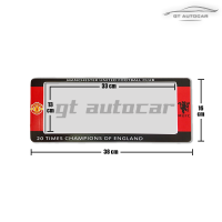 ราคา กรอบป้ายทะเบียนรถยนต์กันน้ำ ลายแมนยู Manchester united (20365302562)