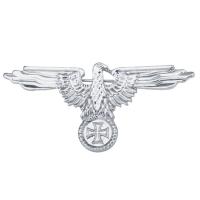 ราคา shipiaoya สงครามโลกครั้งที่สอง WW2เยอรมันทหารข้ามนกอินทรีขาหมวกตราเครื่องประดับเข็มกลัด Pin ปก (16321133344)