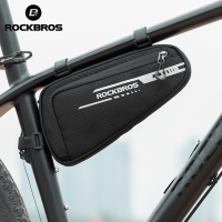 ราคา ROCKBROSกระเป๋าจักรยาน1 2Lกระเป๋าด้านข้างTwill ToxturoTubeกระเป๋าสามเหลี่ยมRide Without Touch Lengsกระเป๋าสะท้อนแสงจักรยานอุปกรณ์เสริม (6700562948)
